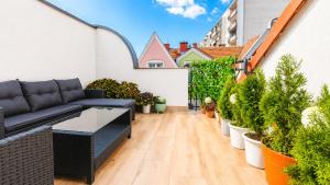 Heart of Kolobrzeg with Terrace & Old Town View