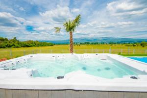Vacation apartments Mario with salt water pool
