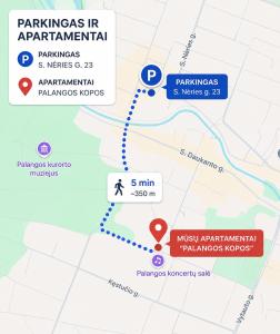 Apartamentai-studija Palangos kopos