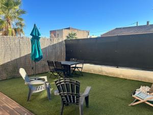 Appartement Rez de jardin 5 pers, Frontignan ville