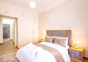 Spacious 3BR Apartment in Guéliz, Self Check-in and Parking