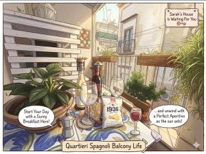 La casa di Sarah aspetta voi