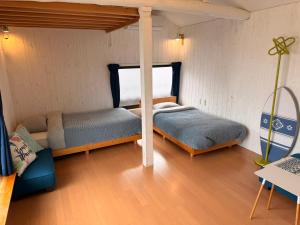 SADO Stay 01 海まで12秒 1客のみ オーシャンビュー Beach Side House ウッドデッキ