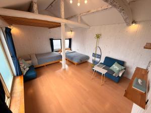 SADO Stay 01 海まで12秒 1客のみ オーシャンビュー Beach Side House ウッドデッキ