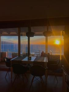 Sunset Seafront Apartment Panorama View