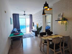 2-6pax Cozy Romantic Blue Suite near Jonker Klebang Melaka