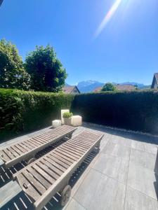 L appartement du Hameau terrasse et parking prive