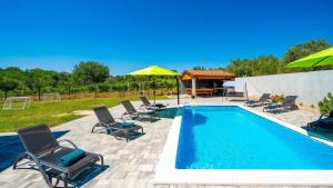 Villa Rab Paradise pool by Villas Guide