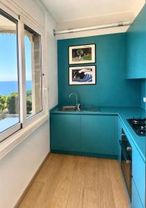 Casa con vista mare e giardino