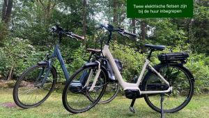Natuurhuis Boscoso met openhaard en elektr.fietsen