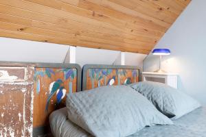 Maison sur la plage du port