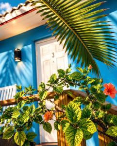 Coral Palm Retreat | Steps to Sand