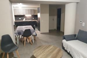 3-rooms apartment in front of snow