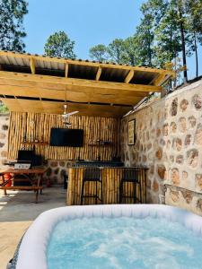 Tiny Pines A-Frame Cabin, Domes and Luxury Glamping Site