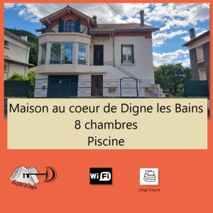 Accueillante maison avec piscine