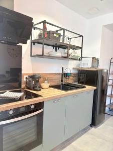 Loft avec terrasse au pied du château