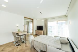 64LT Riverside Apartment near Nord Clinic & Žalgirio Arena