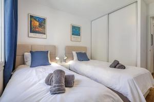 Calm apartment for family vacation