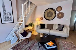 Quiet 2-bdrm flat in central Strasbourg