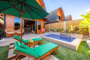 New! Stylish Lumbung Loft 1BR Villa1, Kerobokan