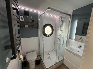 Hausboot Fjord Ankerplatz mit Biosauna in Schleswig
