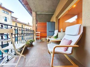 Apt 2 hab Camprodon, chimenea, terraza, céntrico