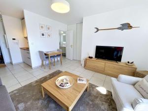 Studio cosy, parking sécurisé - 2 pers. (50 m de la plage) - FR-1-361-578