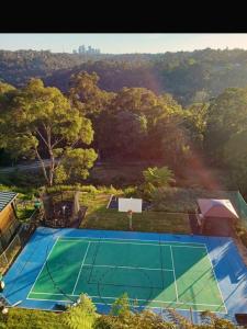 Spacious Luxury Home w Pool Sportscourt Forest Water City Views