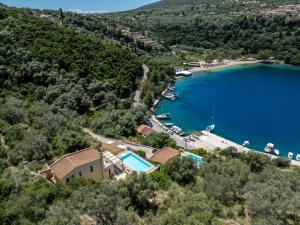 Villa Argiri Meganisi - Seafront luxury villa, p-pool, seaviews, walk to beach