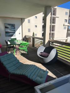 4 person apartment Terrace and pool