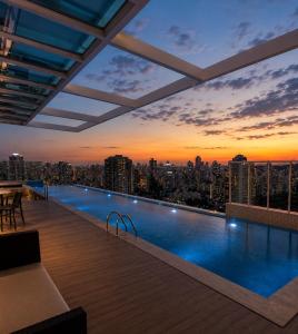DNA SmartStyle, Flat de alto Padrão em Goiânia, Setor Bueno, Piscina, Garagem e Jardim privativo