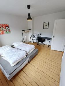 Bright and central city apartment near Aalborg Bus