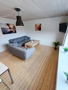Bright and central city apartment near Aalborg Bus