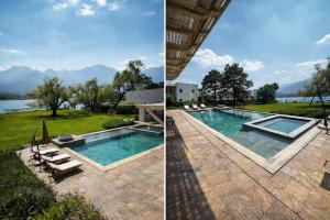 FIFA BBVA Stadium and Monterrey near this 4 bedroom Lakefront Villa, transport on demand