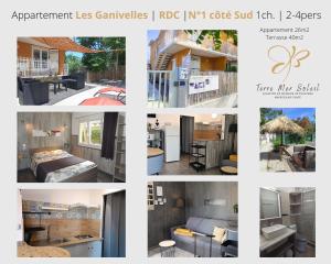 Appart Ganivelles 1 climatisé 300m plage