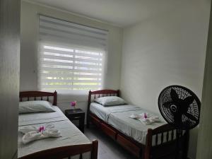 Apartamento Agualina Orange con vista a la piscina
