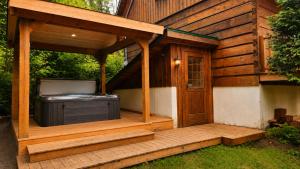 Chalet des Sources SPA Gazebo panoramique