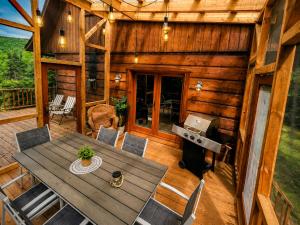Chalet des Sources SPA Gazebo panoramique