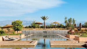 Villa TIGMIZEN - 10CH - Piscine chauffée et Spa - Marrakech