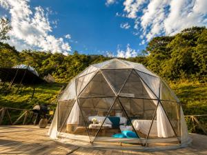 Glamping con Vista a la Montaña