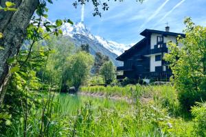 Renovated duplex overlooking Mont-Blanc & parking