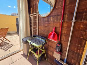 Studio cabine climatisé proche plage - 4 pers. - FR-1-880-94