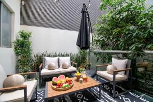 Thoughtfully curated Villa Condesa with AC and Terraces