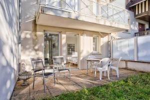 villa marine, merville franceville, 2 chambres, vue mer