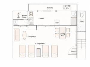 BRAND NEW Cozy 1DK near Tokyo Skytree