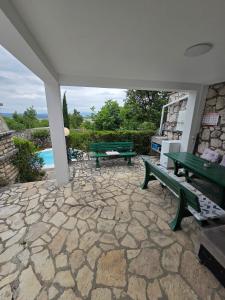 Apartment Davor with a private heated pool