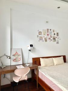 Cottagecore Bunny Room with Garden View