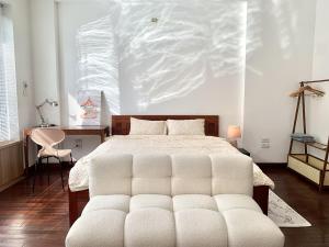 Cottagecore Bunny Room with Garden View