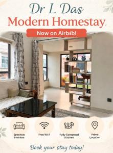 Dr L Das Modern Homestay in the Heart of Agartala