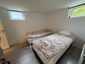 Spacy flat with big garden